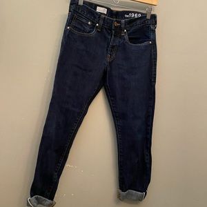 Gap dark wash boyfriend jeans